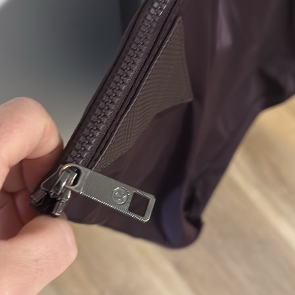 ***SOLD ON MERCARI***Lululemon purple zipper tote bag - Picture 3 of 10